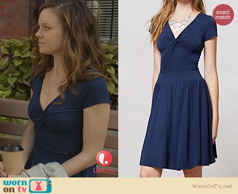 Witches of East End Fashion: Anthropologie Knotted Taya Dress worn by Rachel Boston