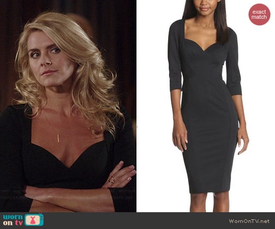 Zac Posen Adrienne Dress worn by Eliza Coupe on Benched