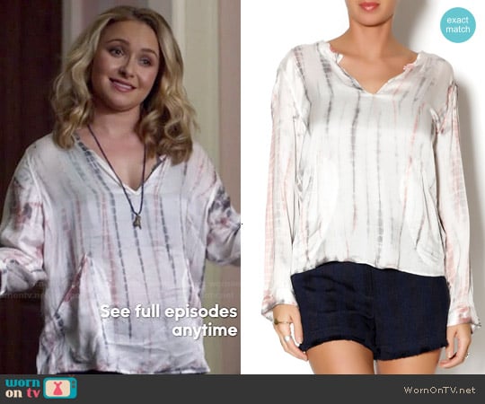 Zadig & Voltaire Timide T&D Tunic worn by Juliette Barnes (Hayden Panettiere) on Nashville