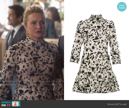 Zimmermann Master ruffle-trimmed embroidered dress worn by Juliette Barnes (Hayden Panettiere) on Nashville