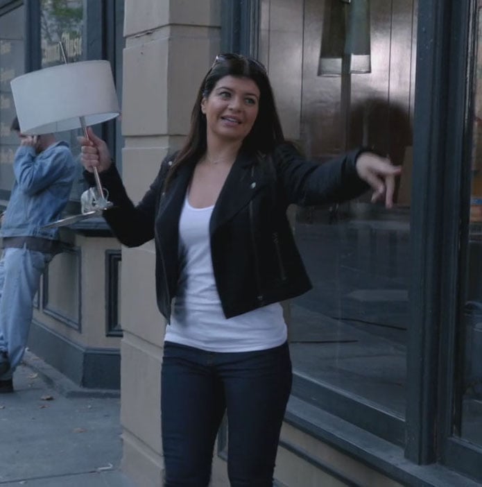 Penny's black blazer on Happy Endings