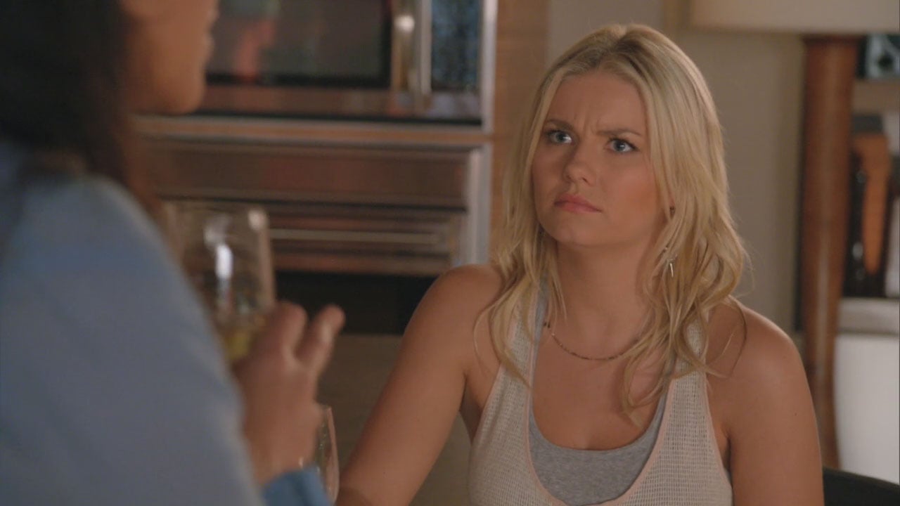 Alex's white tank top on Happy Endings