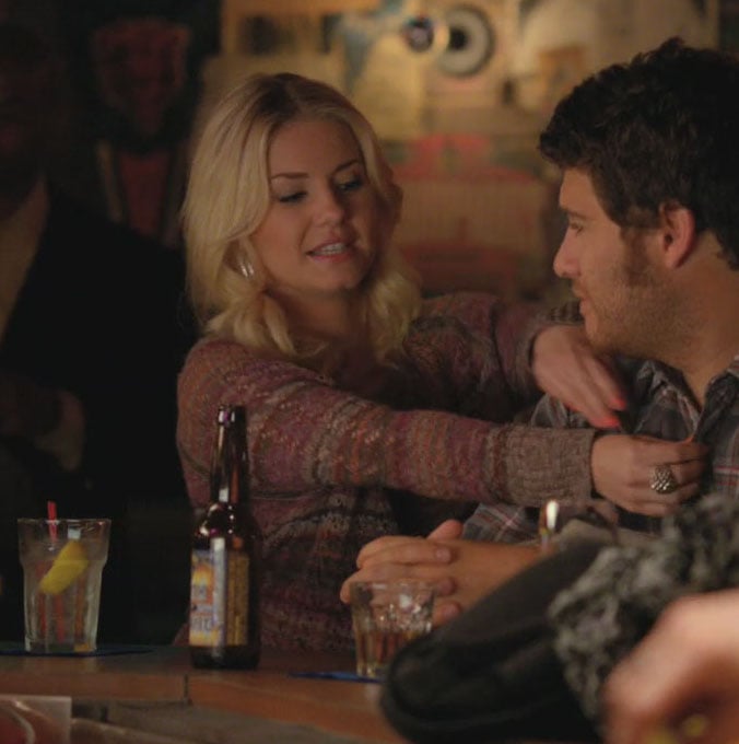 Alex's purple sweater on Happy Endings