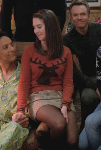 Annie's reindeer sweater from Community