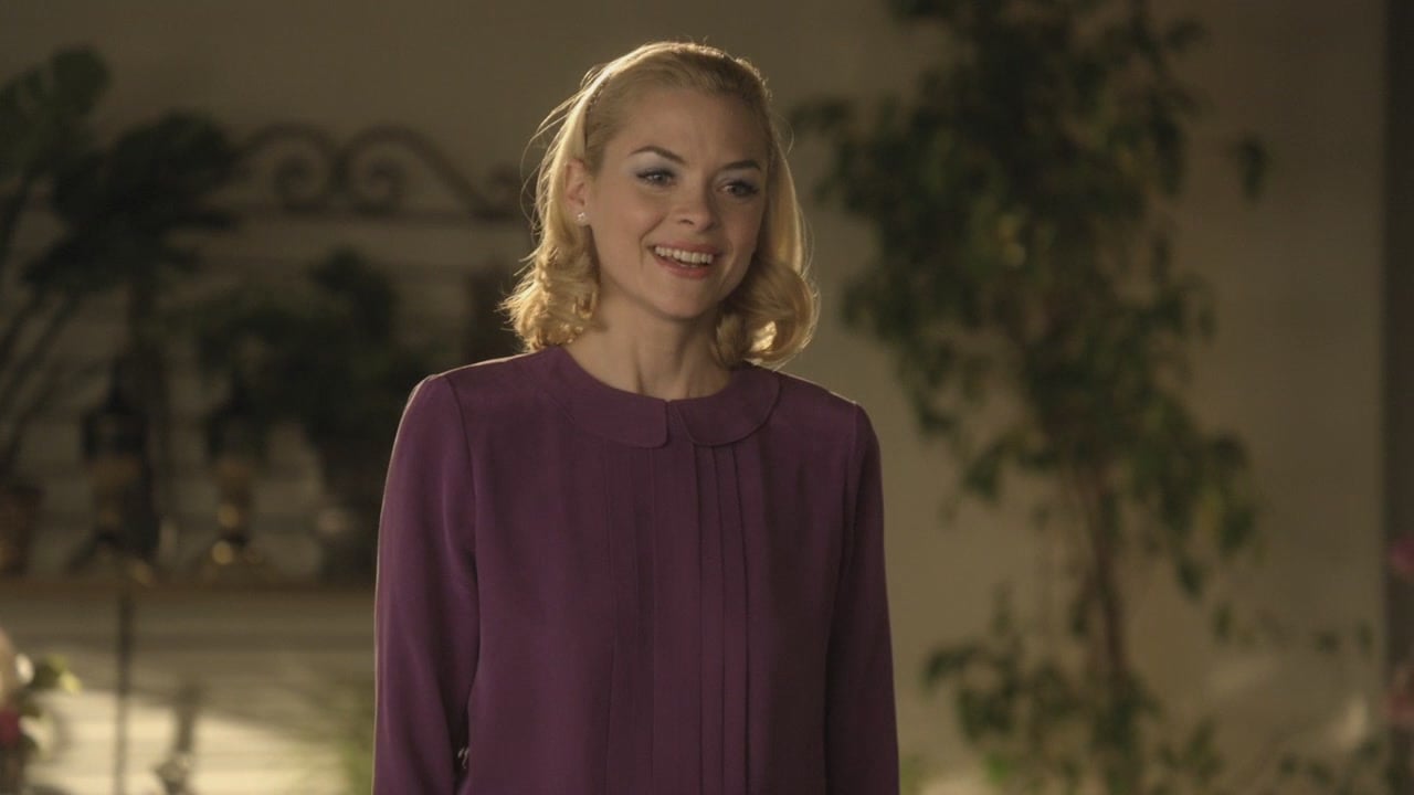 Lemon's purple blouse on Hart of Dixie