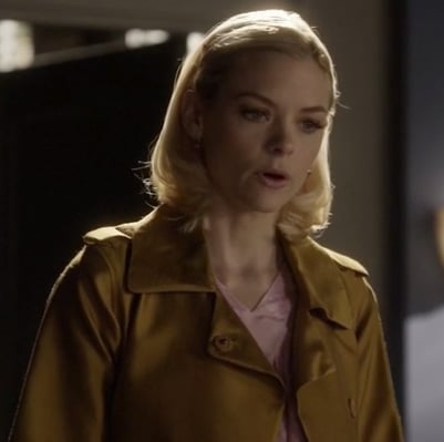 Lemon's gold coat on Hart of Dixie
