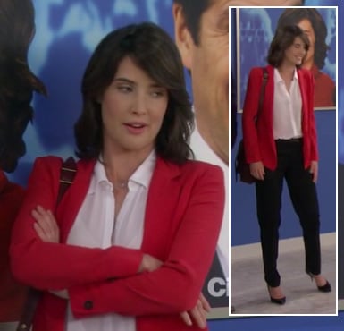 Robin's red blazer on How I Met Your Mother