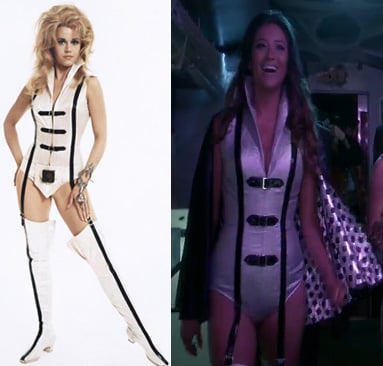 Emily's Barbarella Halloween Costume on Pretty Little Liars