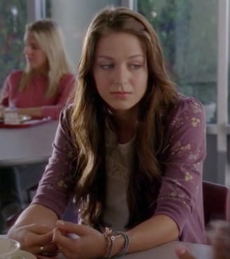 Marley's purple cardigan on Glee