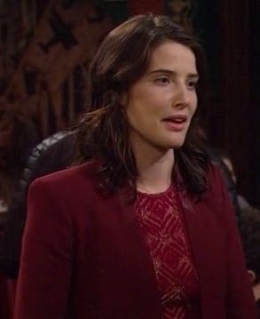 Robin's red blazer on How I Met Your Mother