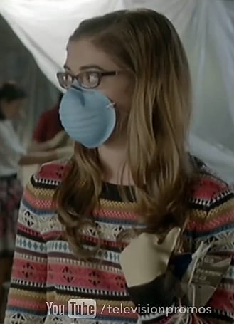 Rose's striped fair isle sweater on Hart of Dixie