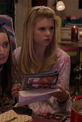 Ginny's Eiffel Tower pajamas on Bunheads