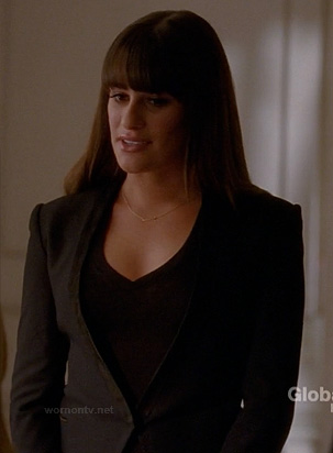 Rachel's black blazer on Glee