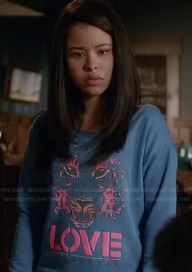 Mariana's blue 