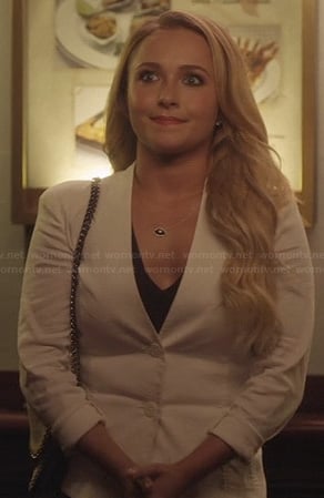 Juliette's white blazer on Nashville