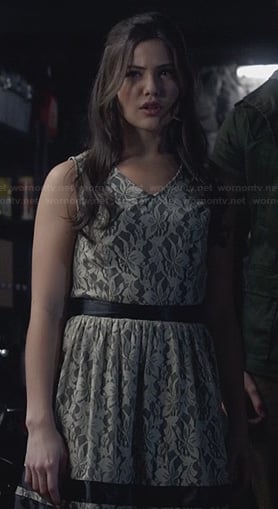 Davina's lace dress on The Originals