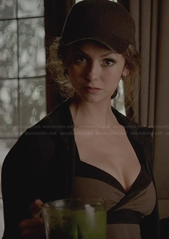 Katherine's two tone tank top on The Vampire Diaries