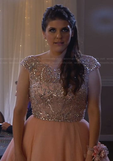 Sadie's prom dress on Awkward