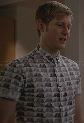 Nolan's hat printed shirt on Revenge