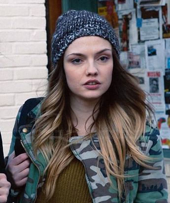 Aimee's camo jacket on The Leftovers