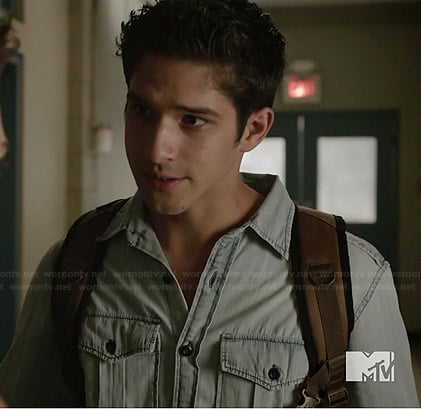 Scott's chambray shirt on Teen Wolf