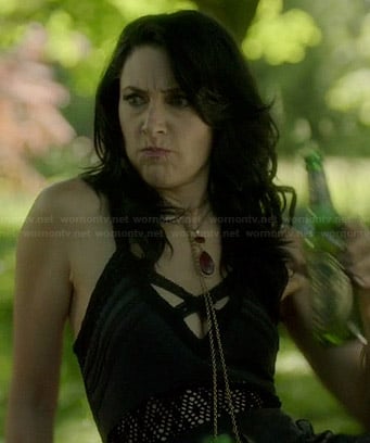 Wendy's cross strap maxi dress on Witches of East End