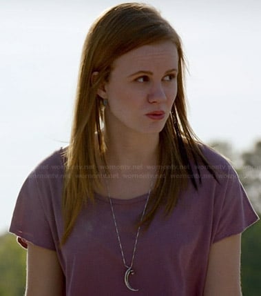 Norrie's claw necklace on Under the Dome
