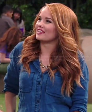 Jessie's denim shirt on Jessie