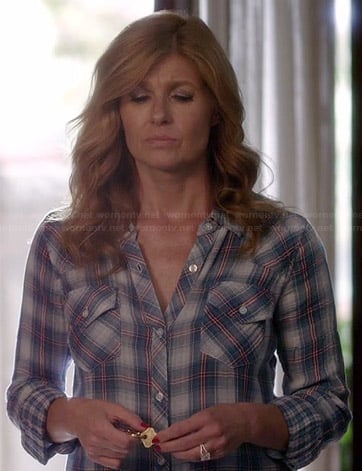 Rayna's blue plaid shirt on Nashville