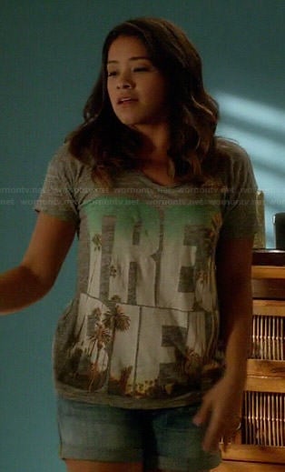 Jane's 'Tres Bien' Tee on Jane the Virgin