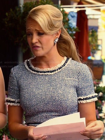Crickett's tweed dress on Hart of Dixie