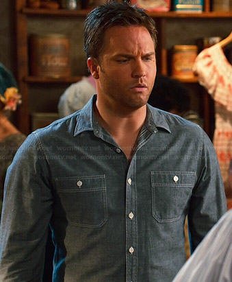 George's chambray shirt on Hart of Dixie