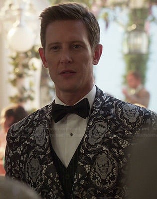 Nolan's skull lace jacket on Revenge