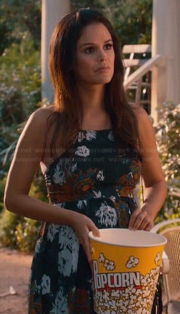 Zoe's floral maxi dress on Hart of Dixie