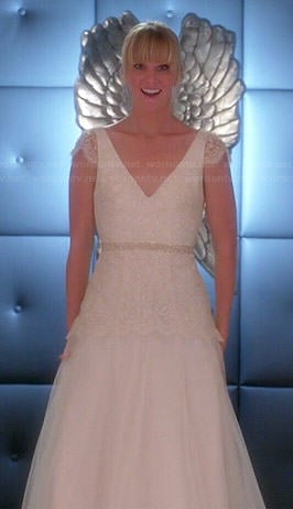 Brittany's wedding dress on Glee