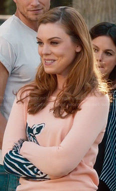 AnnaBeth's zebra sweater on Hart of Dixie