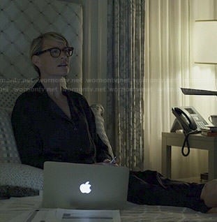 Claire's black pajamas on House of Cards