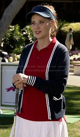 Jess's golfing outfit on New Girl