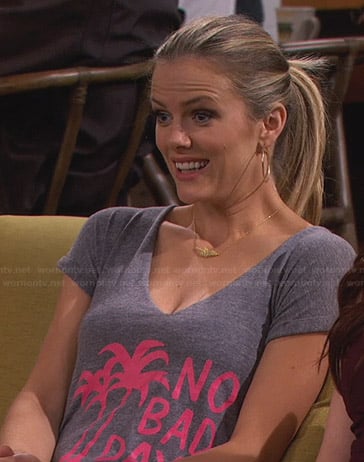 Jules's grey and pink 