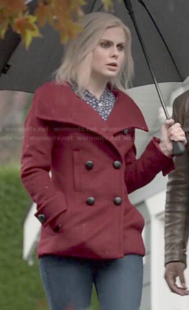 Liv's red coat on iZombie