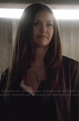 Elena's blue necklace on The Vampire Diaries