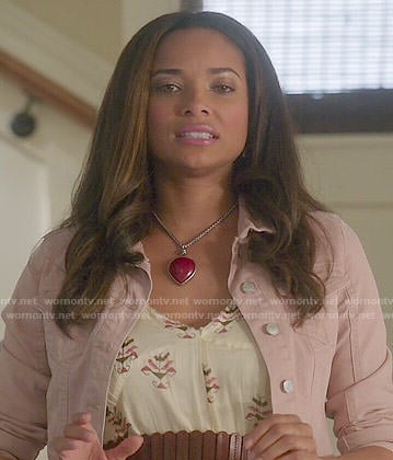 April's printed maxi dress on Mistresses