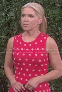 Jennifer's red polka dot dress on Days of our Lives