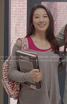 Kira's grey sweater on Teen Wolf