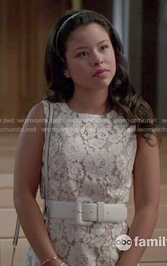 Mariana's white lace dress on The Fosters