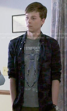 Noah's Stretch graphic tee on Scream