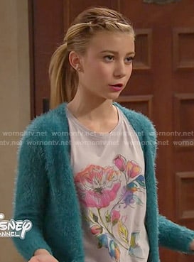 Avery's floral tee on Dog with a Blog