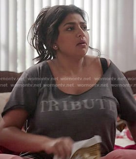 Patti's 'Tribute' tee on Kevin from Work