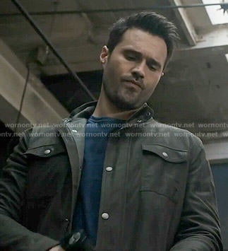 Ward's brown suede jacket on Agents of SHIELD