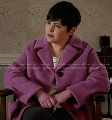 Mary's pink coat on Once Upon a Time
